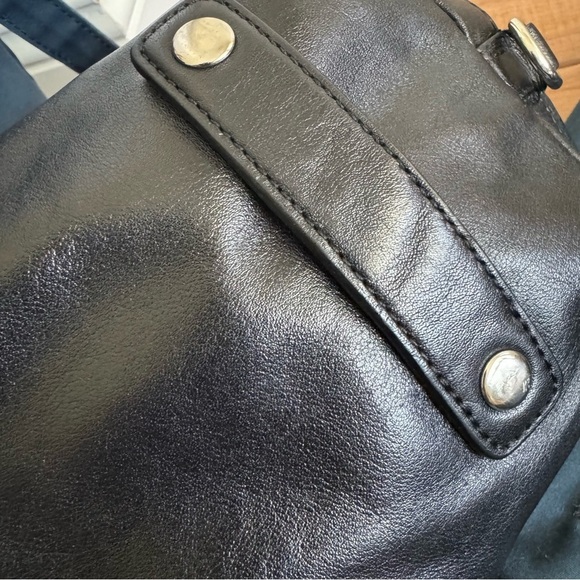 Coach Black Ashley Leather Sachel F15447 - Picture 13 of 13